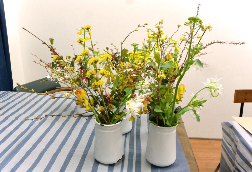 イベント開催報告 3 9 火 オーガニックフラワーでフラワーアレンジ なごエコ Nagoya Eco Club